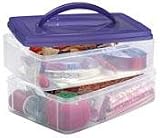 Snap 'n Stack Craft Organizer Medium Rectangle 2 Layers