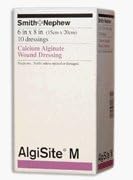 AlgiSite M Calcium Alginate Dressing 4" x 4" Box: 10