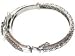 

Girls Silver Cuff Bracelet Indian Jewelry 2.12 inches (brclt091)