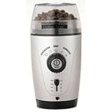 HamiltonBeach80365CustomGrindHands-FreeCoffeeGrinder,Platinum