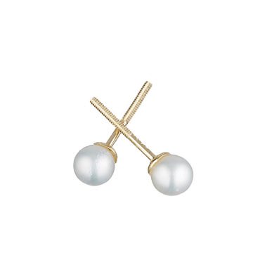 Childrens Toyshop  Jewelry : Child's Pearl Stud Earrings