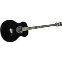 Bass Guitar Reviews Dean Acoustic-Electric Bass, Classic Black