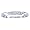 1/10 Carat Diamond 14k White Gold Wedding Ring