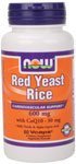 NOW RED YEAST RICE with MILK THISTLE, ALPHA LIPOIC ACID and CoQ10 - Vegetarian Capsules