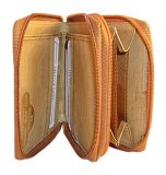 Womens Cow Skin Leather Credit Card Money Holder Wallet