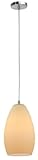IMAGE OF Access Lighting 28312-BS/CRM Glass Pendant Brushed Nickel/Pewter