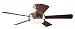 Hunter 21617 Palermo 52-Inch Energy Star Brushed-Nickel Ceiling Fan with 5 Maple/Cherry Blades