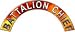 Battalion Chief Real Fire Firefighter Fire Helmet Arcs / Rocker Decals Reflective