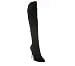 Seline Black Suede Suede Sz 5