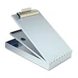 Cruiser Mate Aluminum Storage Clipboard, 1" Capacity, 8 1/2 x 12, Silver