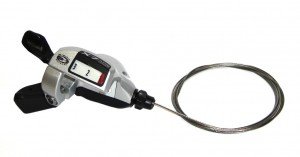 Schalthebel Deore LX silberSL-T 660 3-fach links