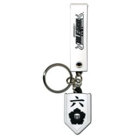 Bleach: Division Six Byakuya Kuchiki Symbol PVC Key Chain