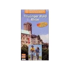 Radtourenkarten 1:150000 (ADFC): ADFC Radtourenkarten, Th�ringer Wald, Rh�n: Nr 17