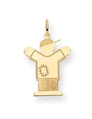 Genuine IceCarats Designer Jewelry Gift 14K Kid Charm