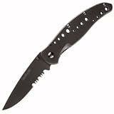 K.O. Vapor II, Black Stainless Handle, Black Bld, ComboEdge