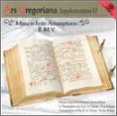 Ars Gregoriana, Supplementum 6: Missa in Festo Assumptionis B.M.V. ( Audio CD ) - B00004TV6F