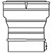 Noritz VP4-ADAPT-PVC Vent Adapter