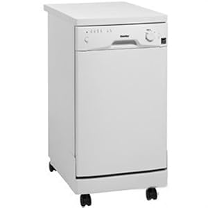 Danby DDW1899WP Full Console Portable Dishwasher with 5 Wash Cycles- 8 Place Settings by 