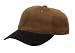 NEW Port Authority - 2-Tone Brushed Twill Cap Brown/Black-OSFA