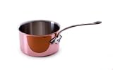  : 1.9 Qt. Copper Sauce Pan - Mauviel Cuprinox Style SS