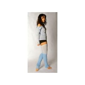 Dance Outfit: Leg Warmers, Short & Ballet Top by KD dance, Two Legwarmers, Boy Short & Classic Ballet V Neck Top