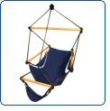 Hammaka 1031-HMKA Cradle Chair Blue, Wood