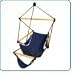 Hammaka 1031-HMKA Cradle Chair Blue, Wood