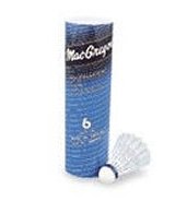 MacGregor Tournament Shuttlecocks-White (SET)