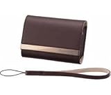Sony LCS-THP/T Soft Leather Carrying Case for Sony DSC-T Series Digital Cameras (Brown)