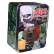 2007 Naruto CCG Ultimate Ninja Way Collectors Tin – Green – Kakashi (Includes 5 Booster Packs, 1 Exclusive Platinum Card & 1 Sneak Peak Pack)