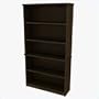 Bestar Elite Modular 5 Shelf Bookcase in Chocolate