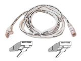 Belkin High Performance - Patch cable - RJ-45 (M) - RJ-45 (M) - 8 ft - UTP - ( CAT 6 ) - white