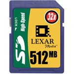 Lexar Media CANADA ONLY 512MB SD CARD ( SD512-266........... )