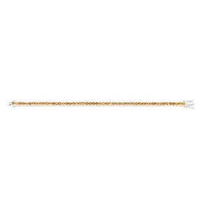 Sterling Silver Citrine Bracelet by