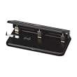 Heavy Duty Punch, Adjustable, 3HP, 9/32" Size, 45 sheet Cap,BK (SPR01796) Category: Heavy-Duty Paper Punches