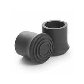 Box of 12 Cane Tips Blk 1 In Box of 12 APEX/CAREX HEALTHCARE A72000