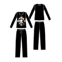 Herding 937345340 Mod. 402 Damen Pyjama Sheepworld "Wild love", Gr. 40/42