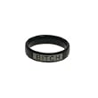 Acrylic Ring with Laser Cut "BITCH" Design - Width: 5mm - Size: 6-12