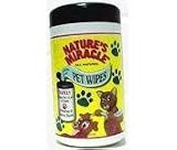  : NATURES MIRACLE PET WIPES 70 COUNT