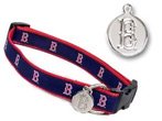 Boston Red Sox Dog Collar M/L