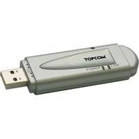 Topcom Skyracer USB-Stick 54Mbps V.2, WLAN USB-Stick mit 128-bit WEP-Verschlüsselung