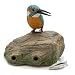 野鳥の森 (カワセミ): 超音波センサーを内蔵した『カワセミ』の模型。近づく距離により3段階に鳴き声が変化する。リラクゼーションアイテムとしてはもちろん、玄関などにおいてセンサー代わりにも利用できる。電源は、単3電池を3本使用...