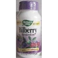Bilberry 80 mg. Standardized Extract Caps, 90 ct.