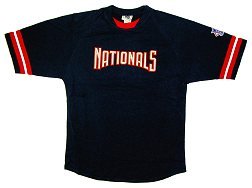 Washington Nationals Adult Embroidered T-Shirt