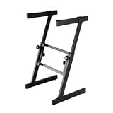 On Stage KS7350 Pro Heavy Duty Folding Z Keyboard Stand