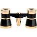 Electronics Adorama 3 x 25 Opera Glass Binocular with Red Reading Light, Black with Gold Trim REVIEWS