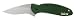 Kershaw Ken Onion Green Scallion Folding Pocket Knife with Speed Safe