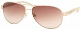 Ralph RA 4004 Sunglasses Styles - Gold/Cream Brown Gradient Frame, RA4004-101...