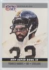 Franco Harris Pittsburgh Steelers (Football Card) 1990 Pro Set Super Bowl MVP's #9