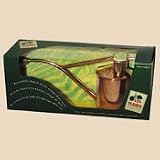 Haws V186 2 Pint Indoor Brass Watering Can includes Rose, Gift Boxed